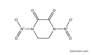 Molecular Structure of 165896-98-0 (1,4-Dinitro-2,3-piperazinedione)